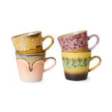 1970's ceramic mugs set Americano by HKliving 