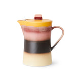 1970's Ceramic Teapot Sunset by HKLIVING