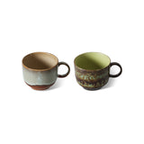 Set of 1970's Ceramic Teacups by HKliving