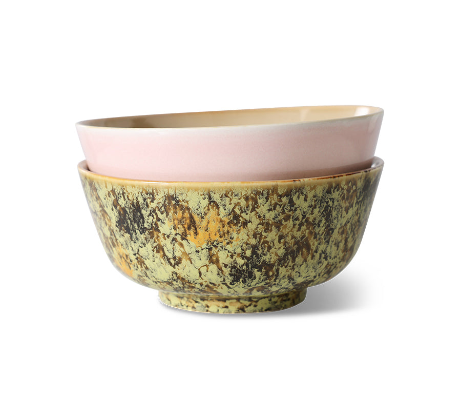 Set of 1970's Ramen Bowls by HKliving