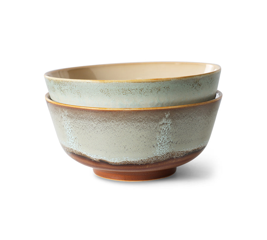 Set of 1970's Ramen Bowls by HKliving