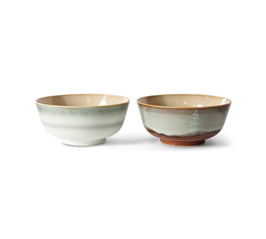 Set of 1970's Ramen Bowls by HKliving