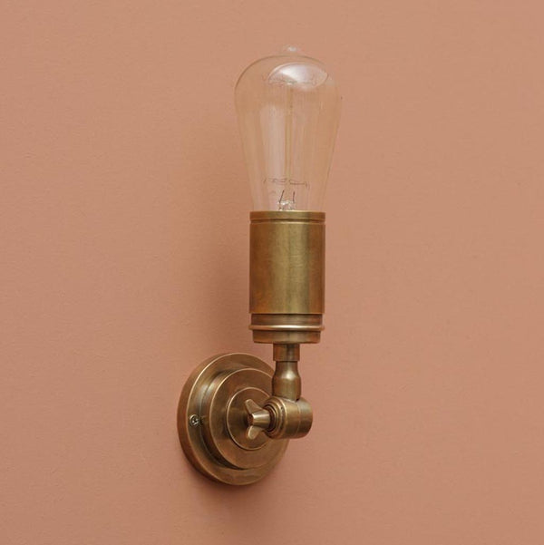 brass wall light 