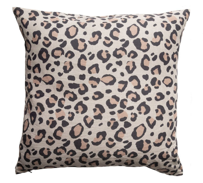 leopard print cushion 