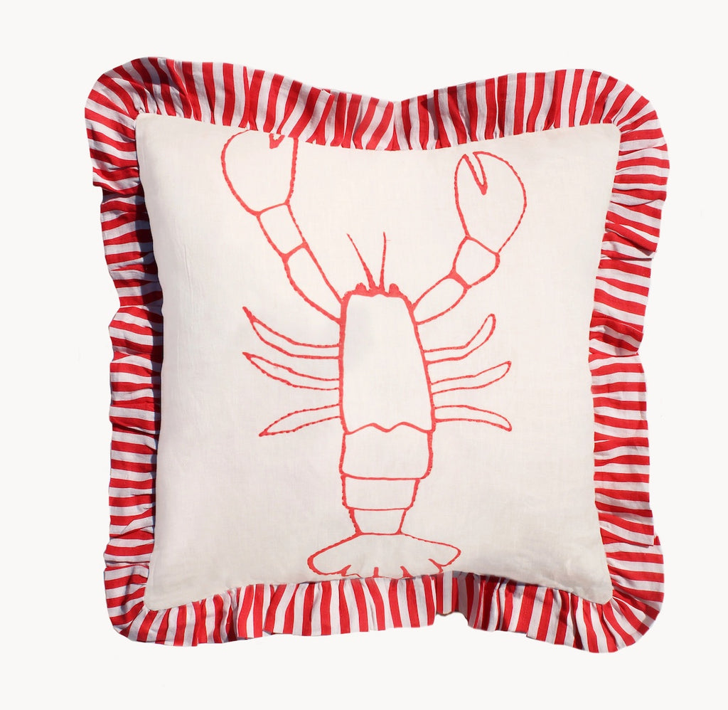 Red Lobster Cushion