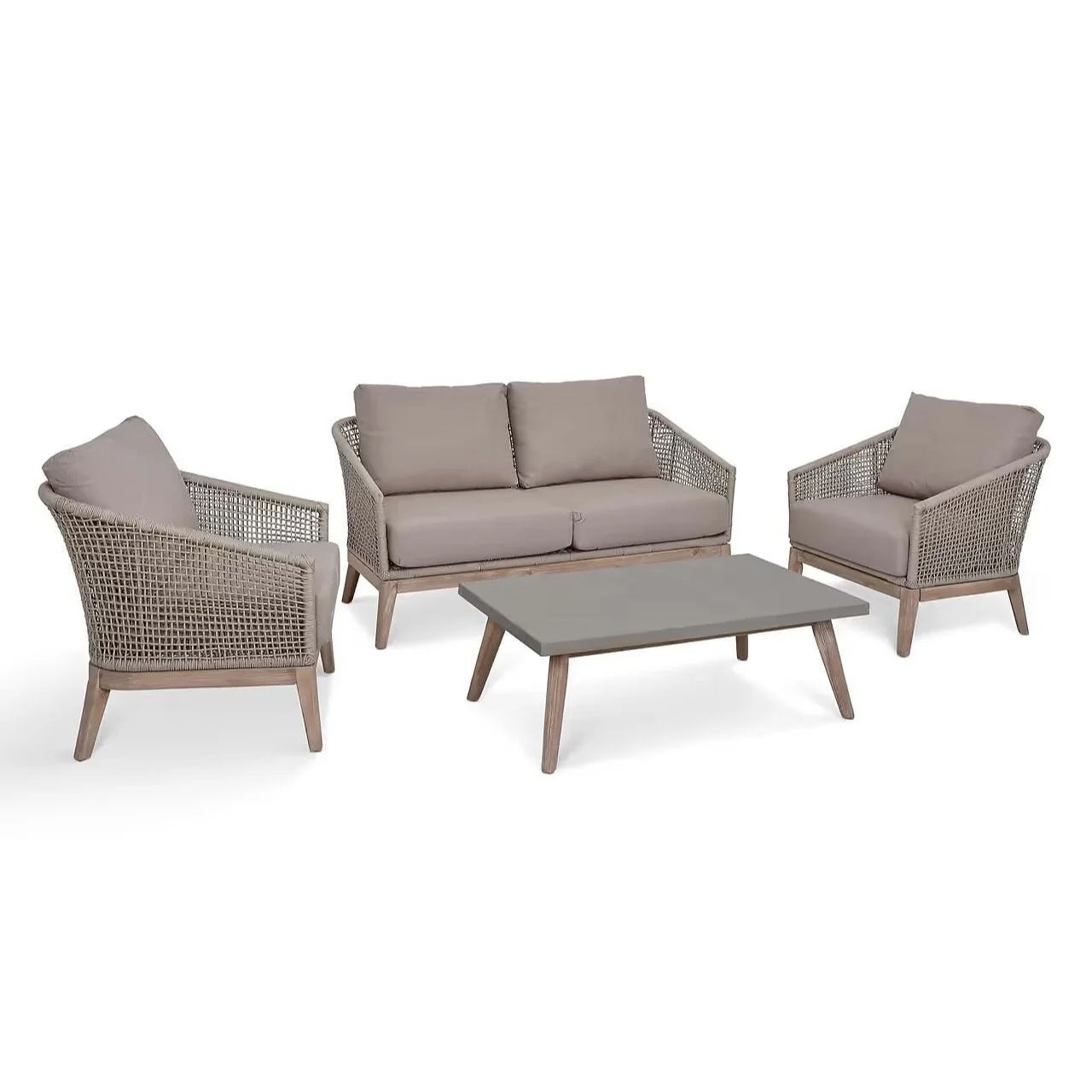 Lynton 2 seater garden sofa and armchair set 