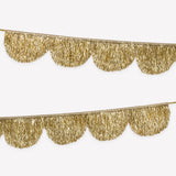 Gold Tinsel Scallop Garland by Meri Meri