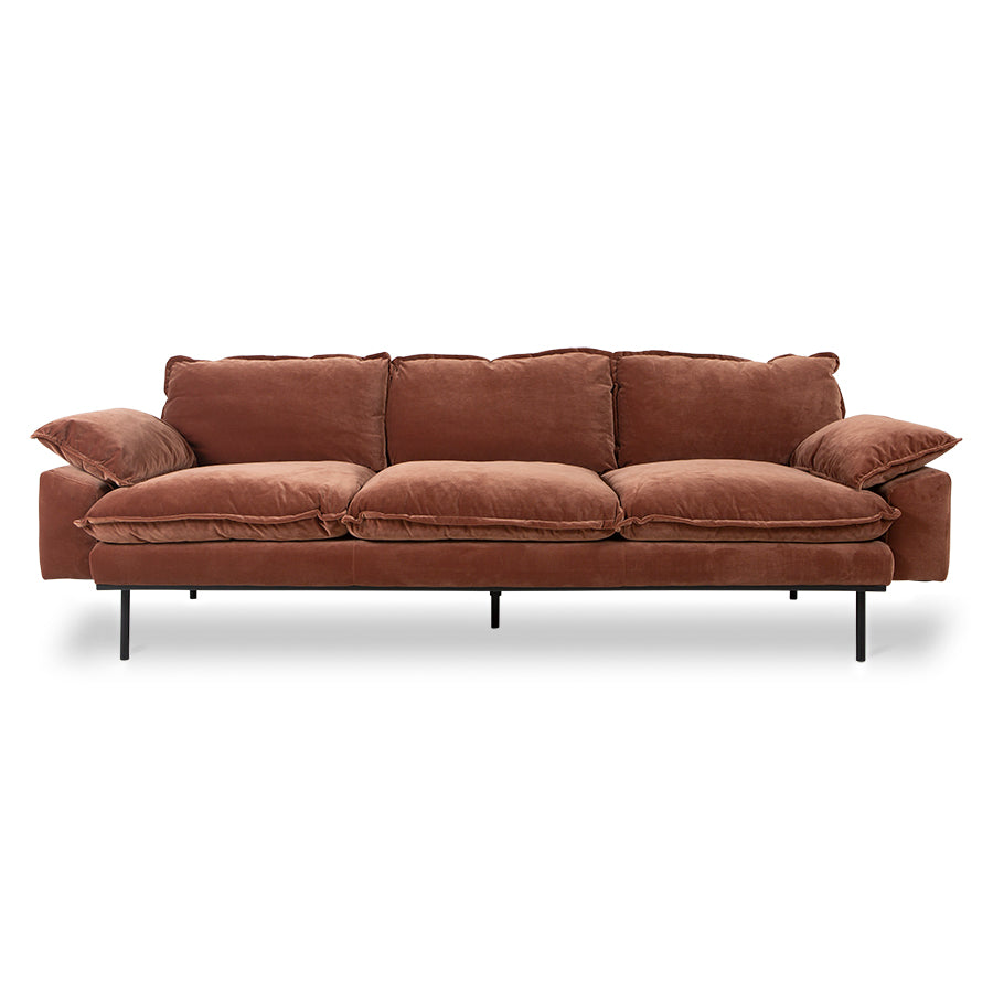 Retro Sofa in velvet by HKliving