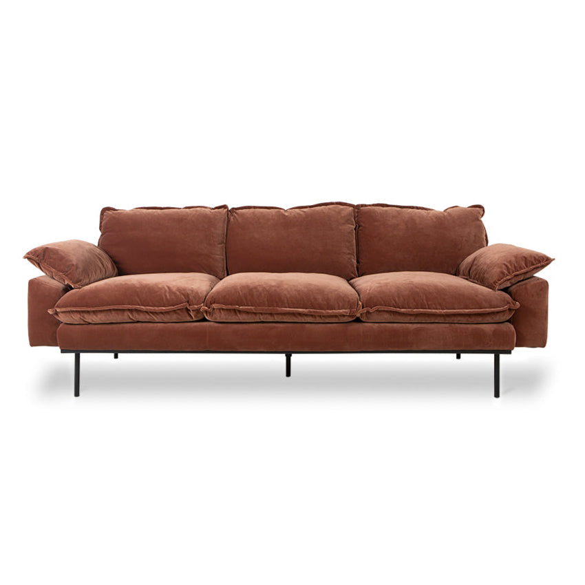 Retro Sofa in velvet by HKliving