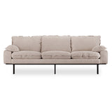 Retro Sofa in taupe boucle by HKliving