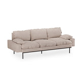 Retro Sofa in taupe boucle by HKliving