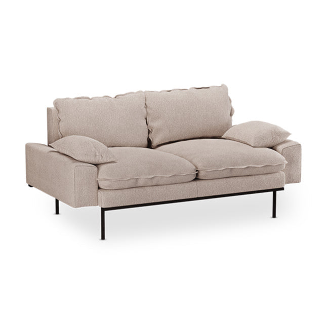Retro Sofa in taupe boucle by HKliving