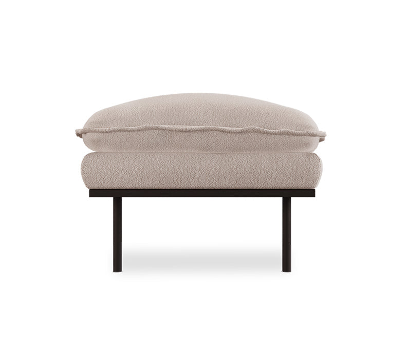 Retro Velvet pouf in velvet by HKliving