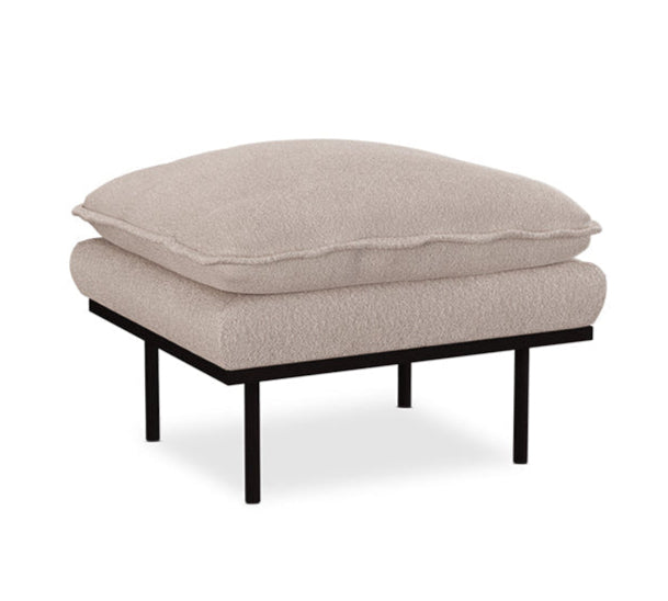 Retro Velvet pouf in velvet by HKliving