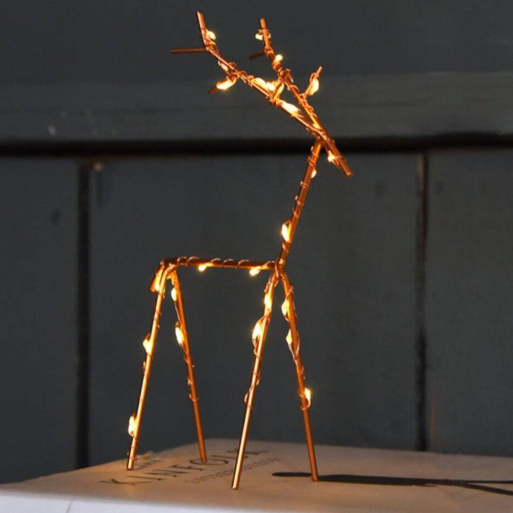 Copper Deer Light by Lightstyle