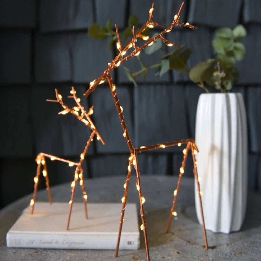 Copper Deer Light by Lightstyle in small or large