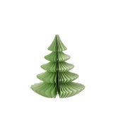 green honeycomb paper Christmas tree
