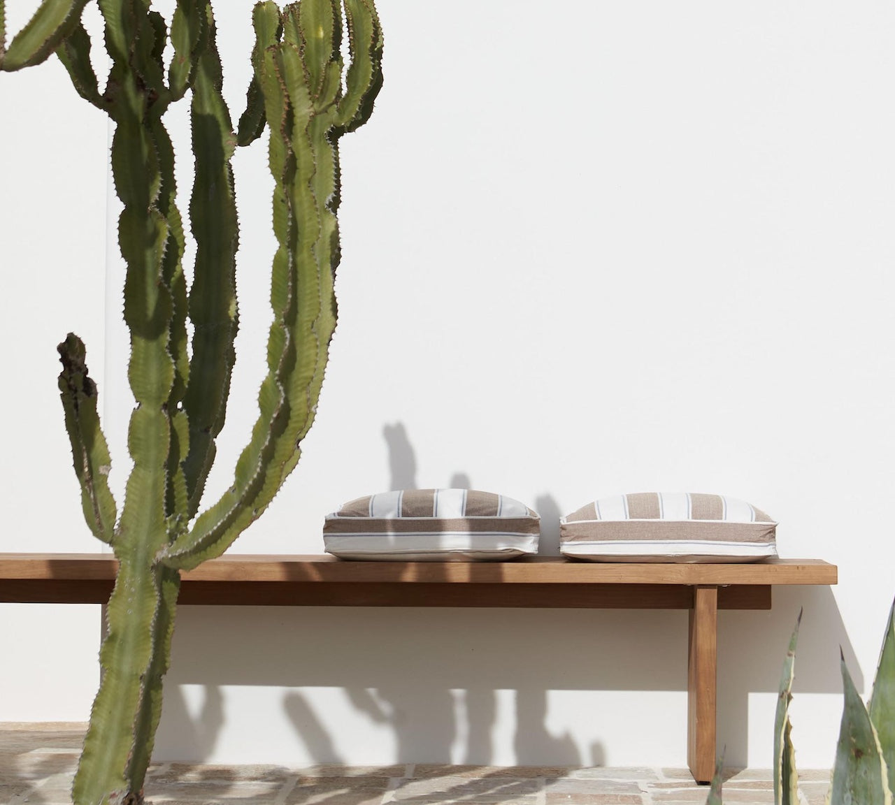 recycled teak bench by tine k 