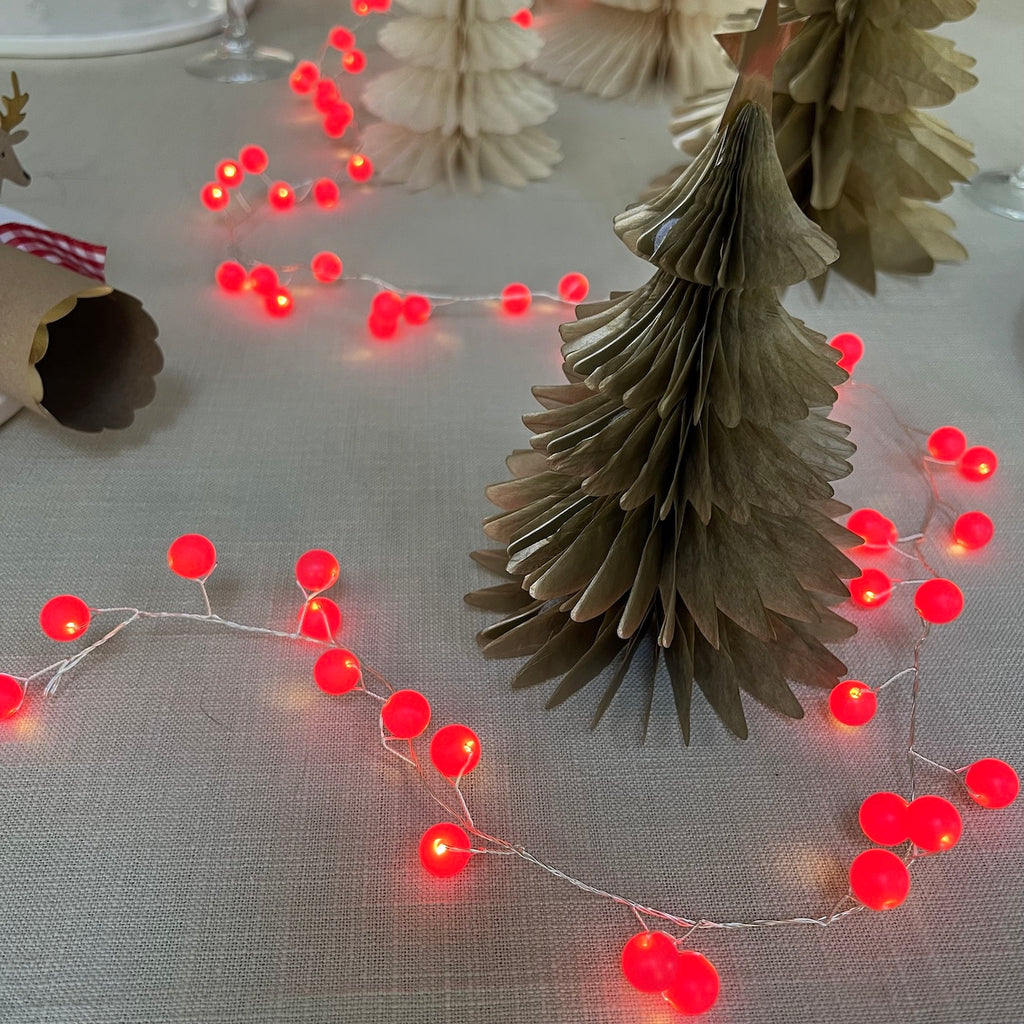 red berry string lights 