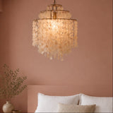 shell chandelier 