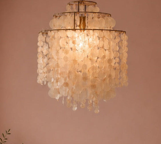 shell chandelier 
