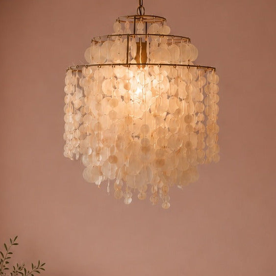 shell chandelier 