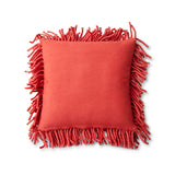 Fluffy Red Cushion by HKliving
