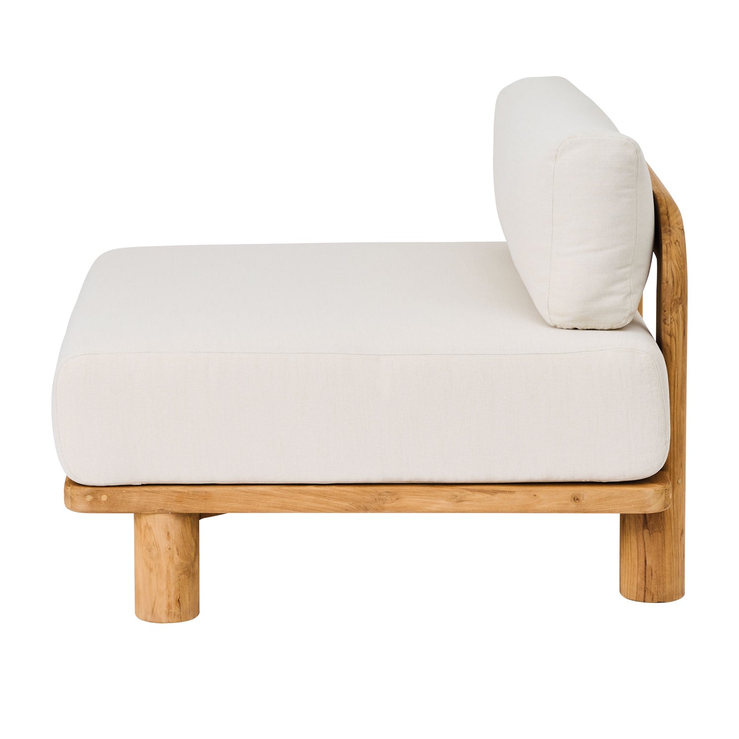 teak module outdoor sofa 