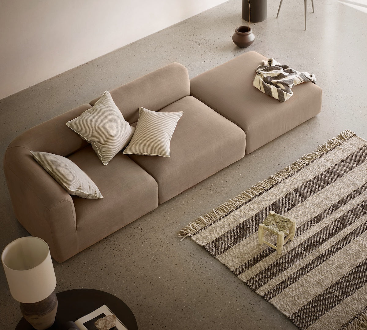 modular sofa by Tine K