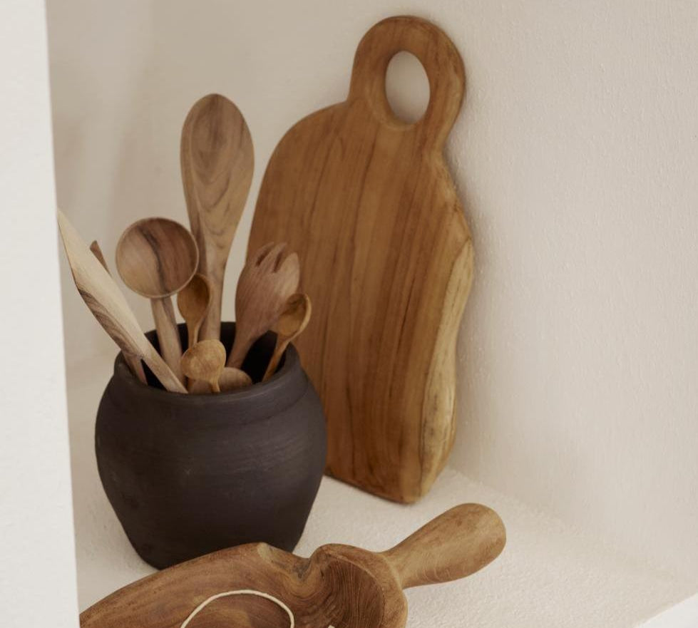 wooden chopping board by Tine K