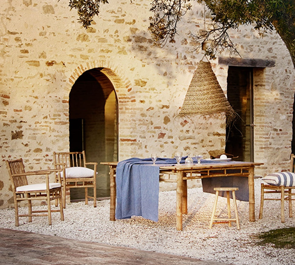 Tine K Bamboo Outdoor Dining Table