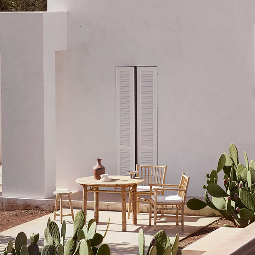 Tine K Bamboo Outdoor Dining Chair