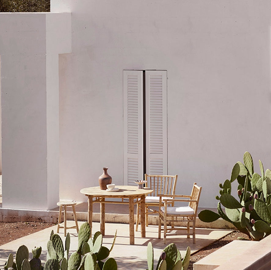 Tine K Bamboo Outdoor Dining Chair