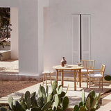 Tine K Bamboo Round Dining Table