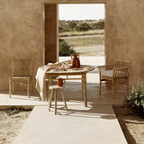 Tine K Bamboo Round Dining Table