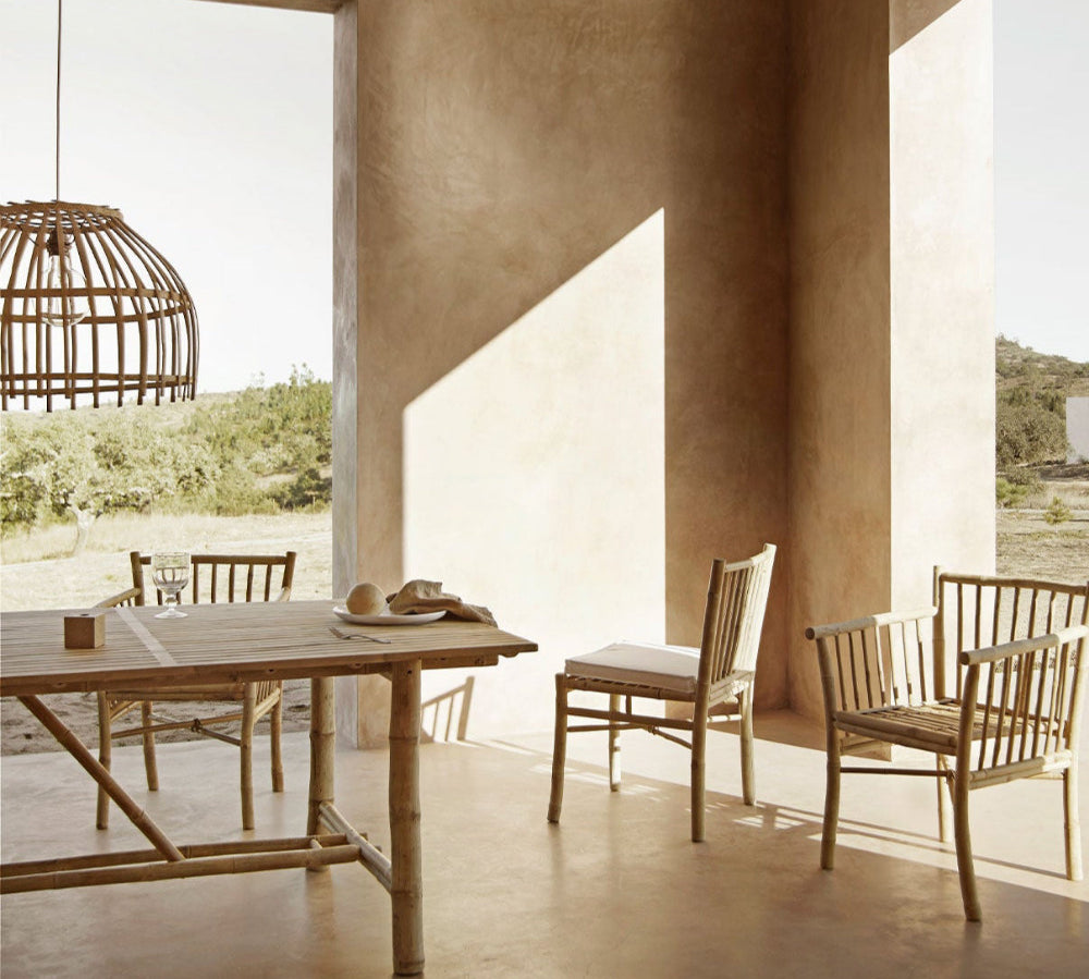 Tine K Bamboo Outdoor Dining Table