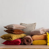 velvet cushions