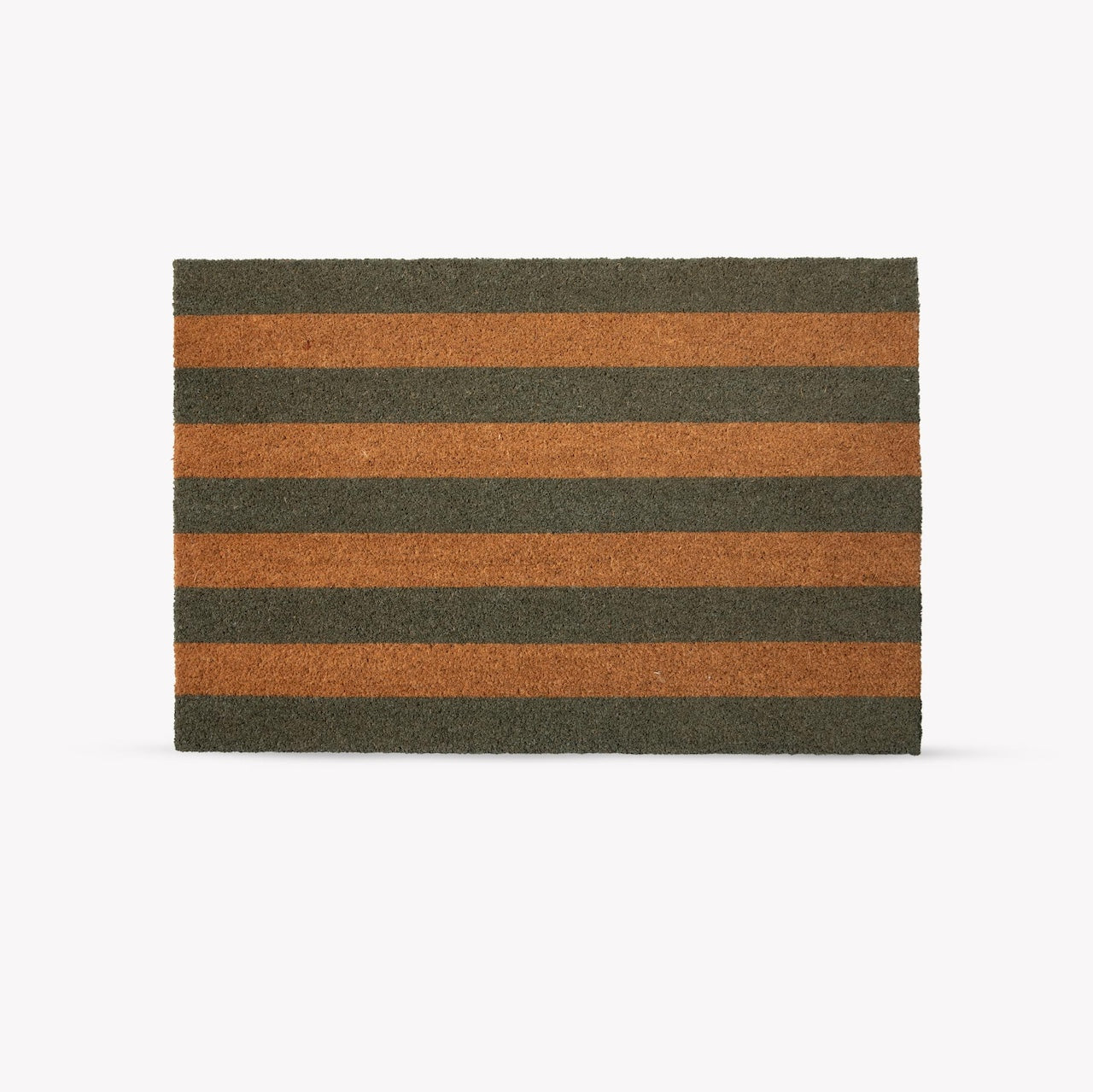 Wide Stripe Door Mat Fern by Garden Trading