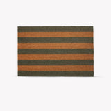 Wide Stripe Door Mat Fern by Garden Trading