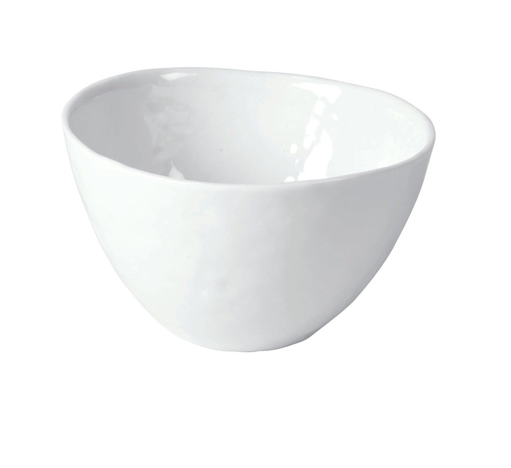 white porcelain cereal bowl by Pomax