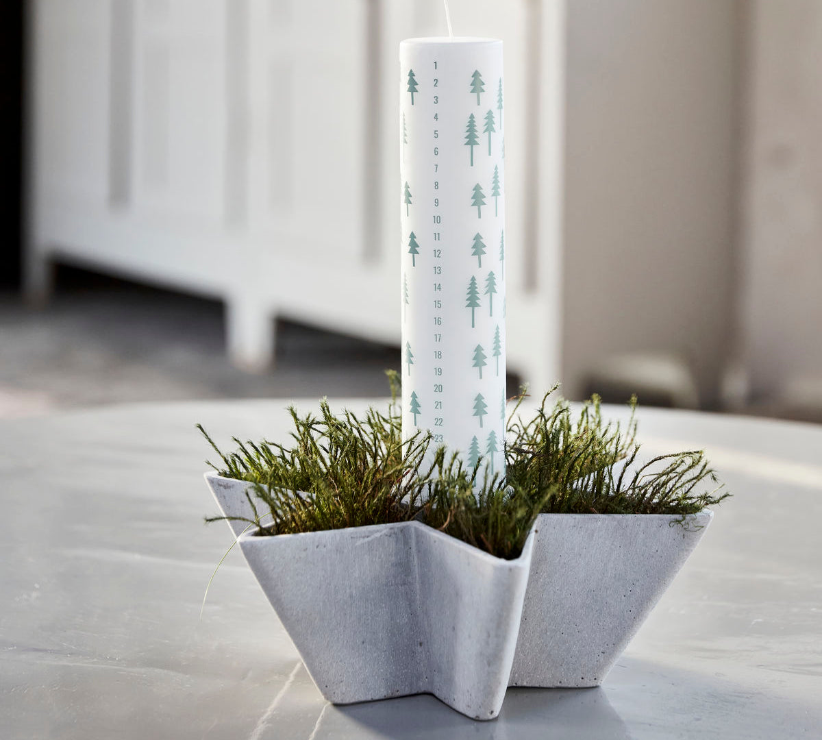 Star candle holder Mold by House Doctor