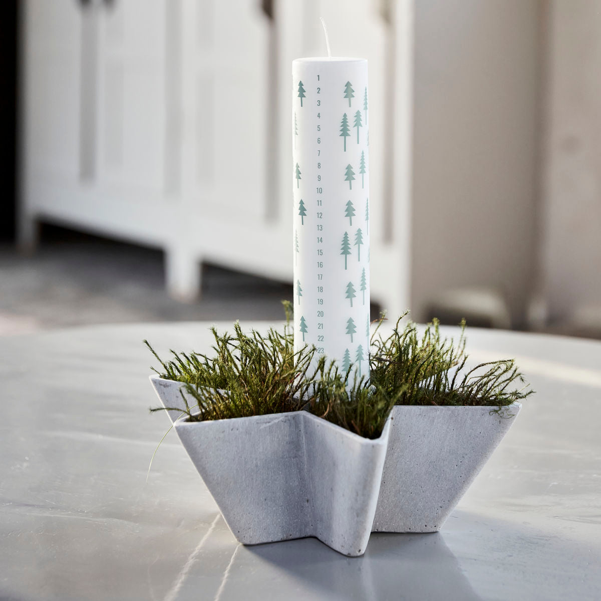 Star candle holder Mold by House Doctor