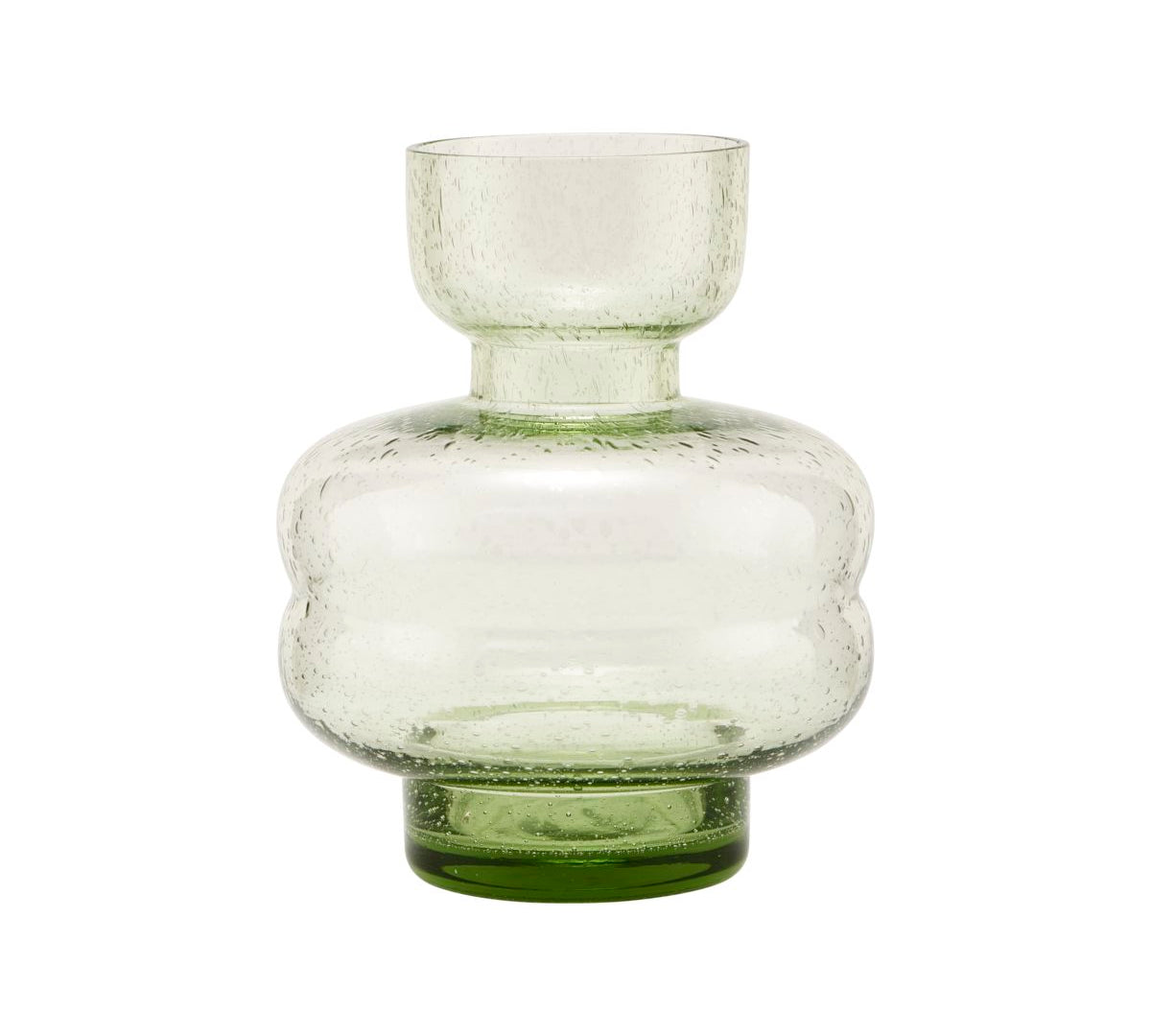 green glass vase Organic by House Doctor