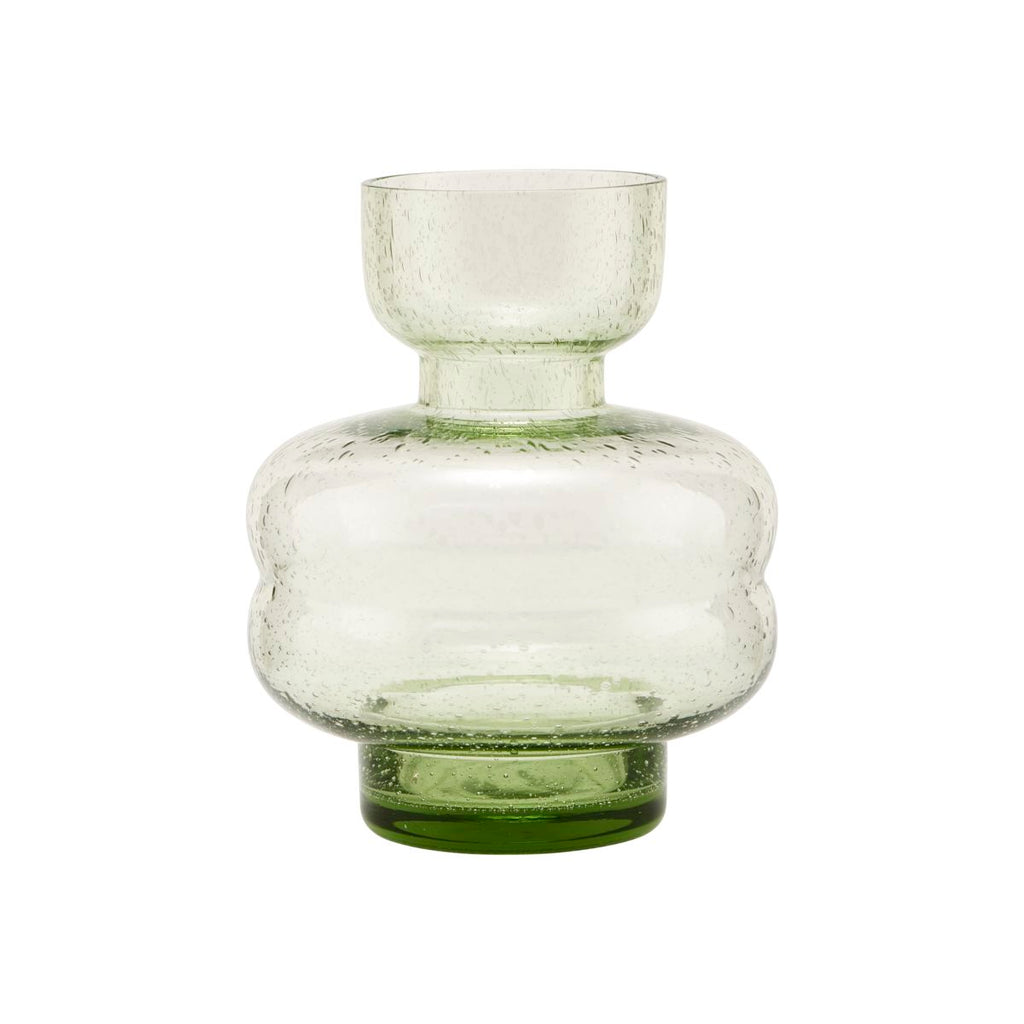 green glass vase Organic by House Doctor