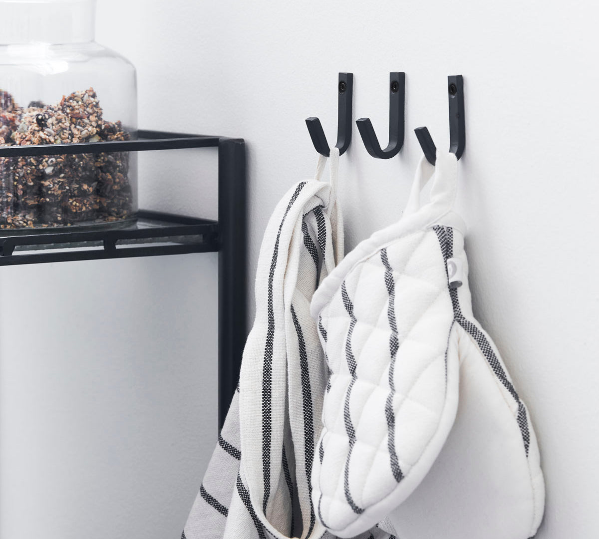 black metal hooks by House doctor