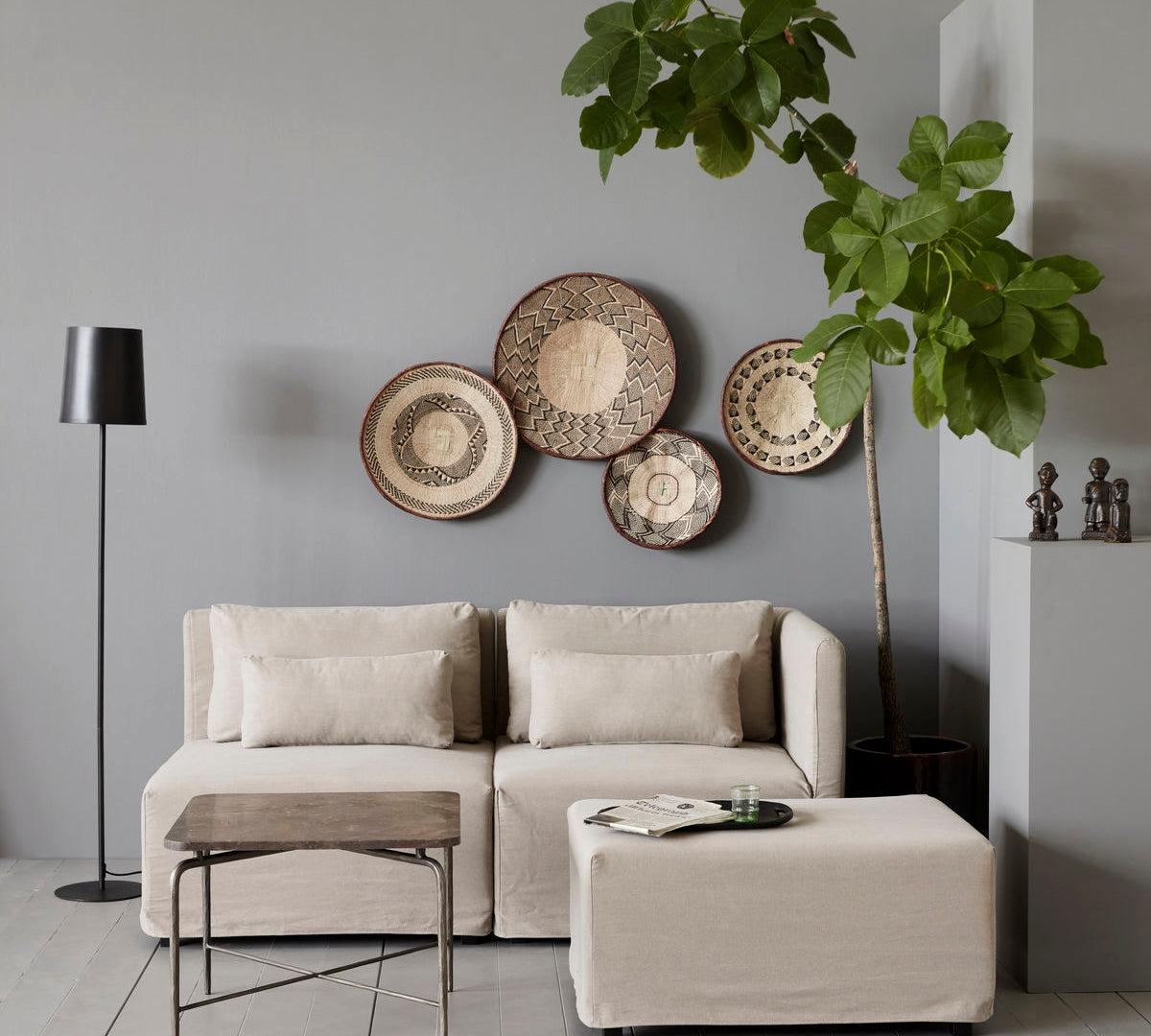 decorative wall basket 