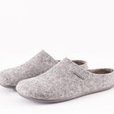 shepherd grey felt slippers Jon