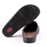 Samuel felt wool mule slippers