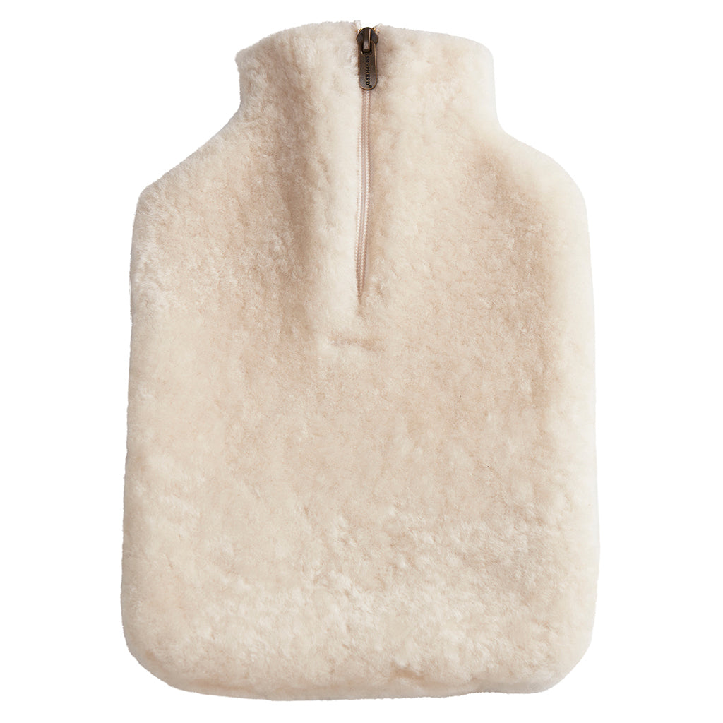 sheepskin hot water bottle cover 