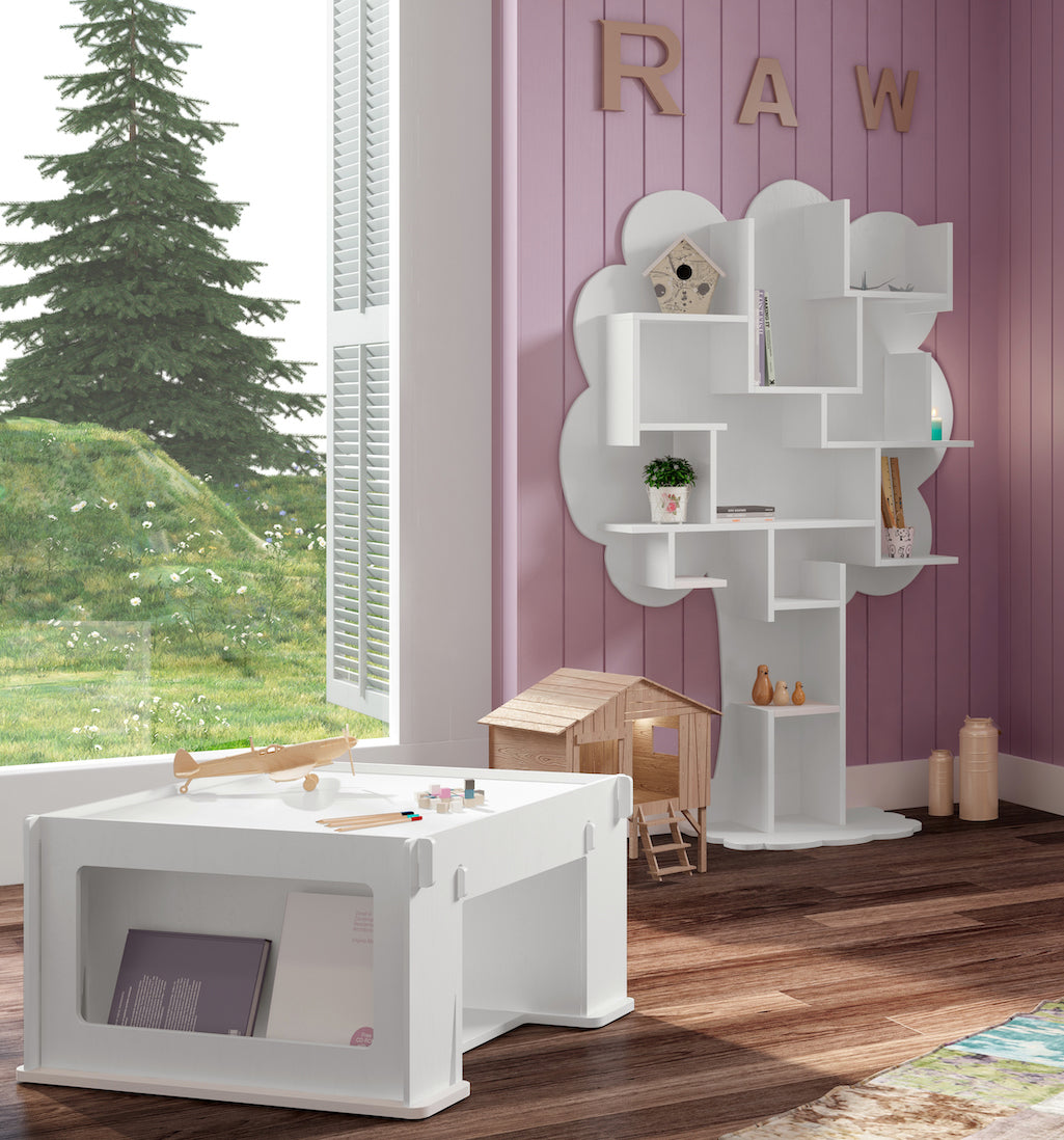 white tree bookcase 